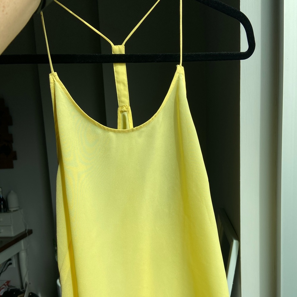 H&M Yellow Tank Size 10 - Picture 9 of 10